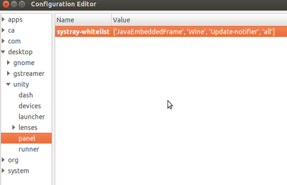 Dconf Editor
Ubuntu