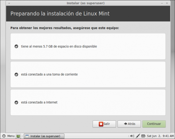 instalacion linux mint
2