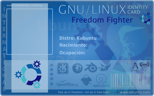 ID Card de Kubuntu